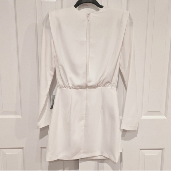 Amanda Uprichard Dress Contessa White Ivory XS Girl Hood Core Bridal - Picture 7 of 16